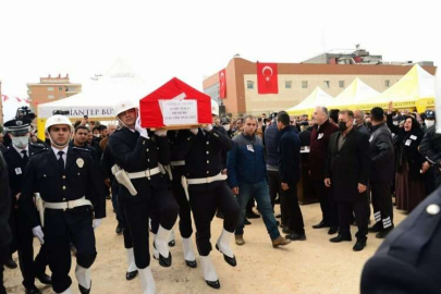 Şehit polis memuru Gaziantep’te defnedildi