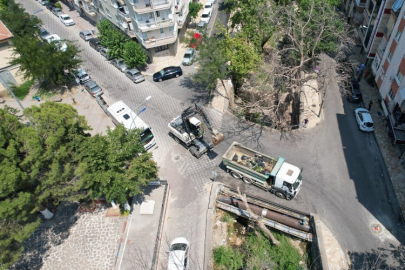 Tarihi dokuların güzergahında el işçiliğiyle temizlik yapıldı 