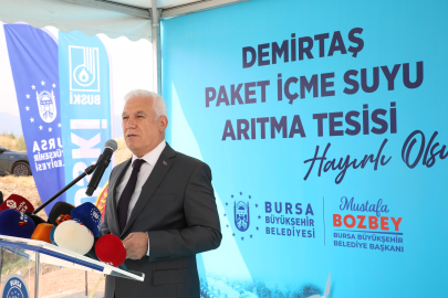 Bursa’nın içme suyuna 140 milyonluk yatırım