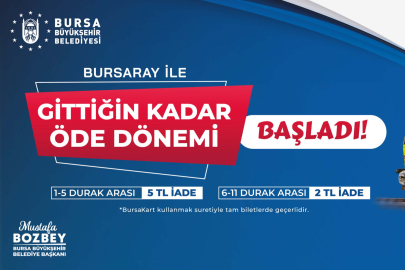 Ulaşımda ‘Gittiğin kadar öde’ dönemi