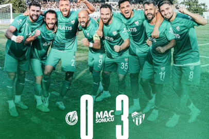 Bursaspor 3 golle 3 puan aldı