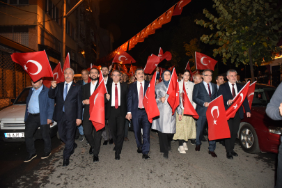 Yıldırım’da Cumhuriyet Bayramı coşkusu