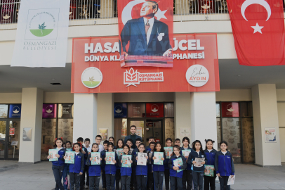 Hasan Ali Yücel Kütüphanesi minik öğrencileri ağırladı