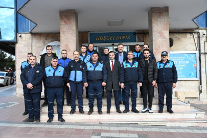 Karacabey Belediyesinden 'kaldırım işgali' denetimi