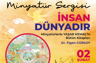 Minyatür sanatıyla Yaşar Kemal sergisi