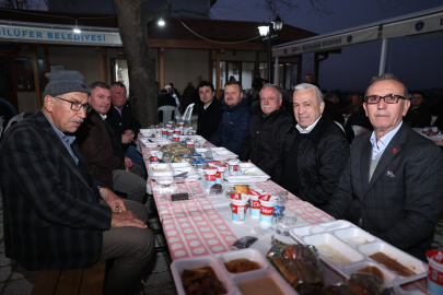 Başkan Şadi Özdemir Gökçe Mahallesi’nde iftara katıldı